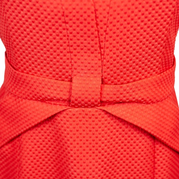 Anthropology Maeve Dress Orange Sz 6 - Picture 5 of 8